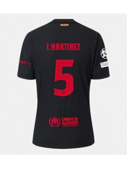 Barcelona Inigo Martinez #5 Auswärtstrikot 2024-25 Kurzarm